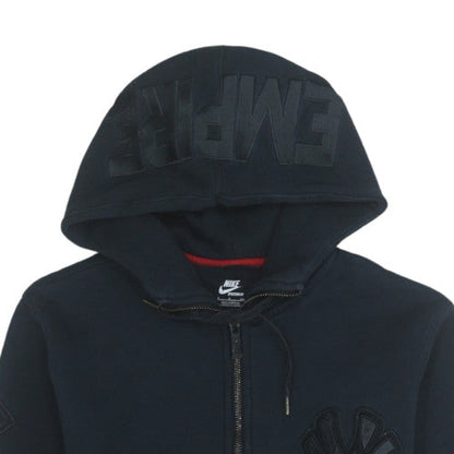 Mens UK Size S Nike Black Full Zip Hoodie