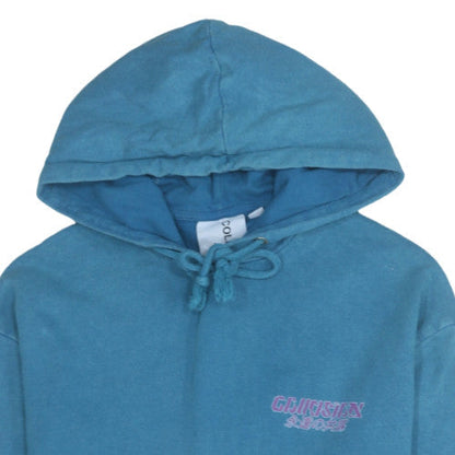 Mens UK Size M COLLUSION Blue Pullover Hoodie