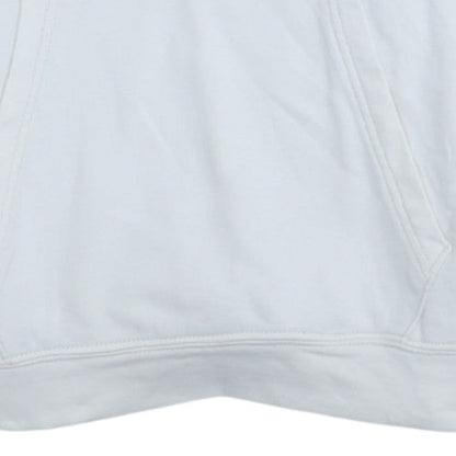 Mens UK Size XS PUMA White Pullover Hoodie