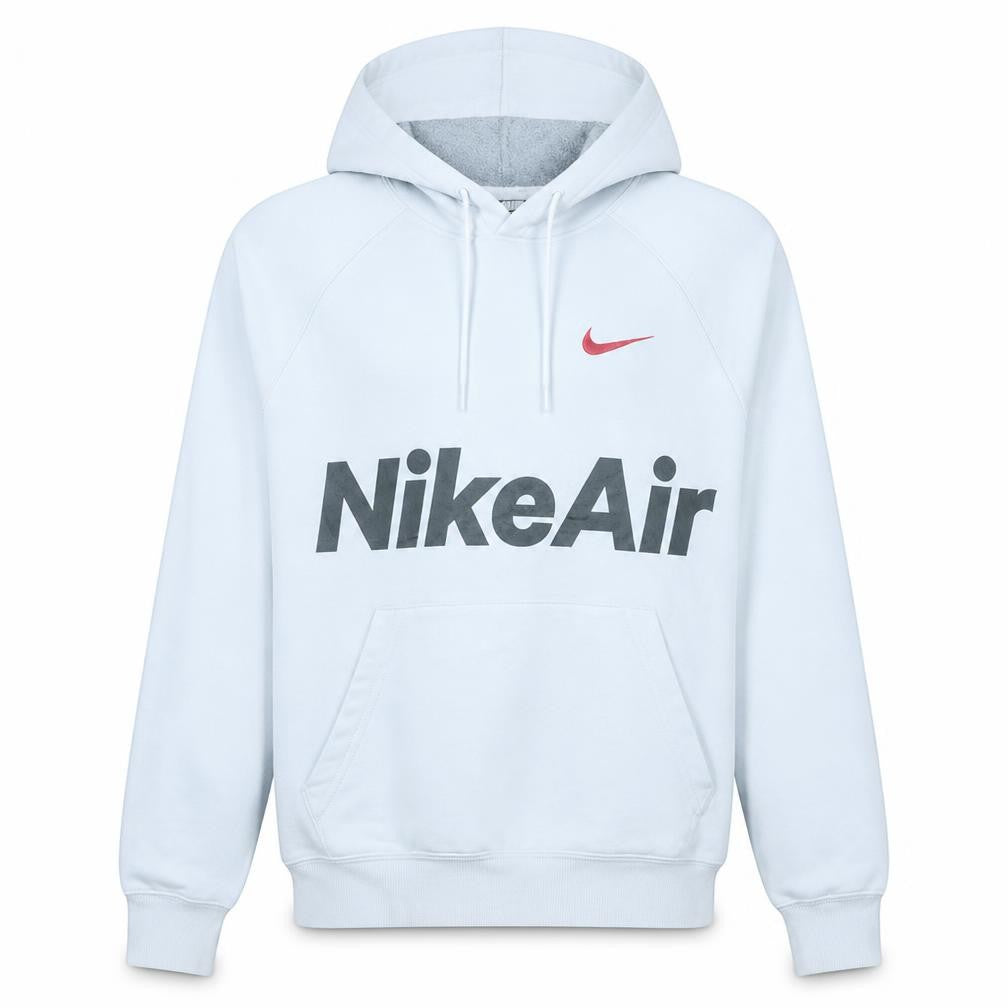 Mens UK Size S Nike White Pullover Hoodie