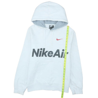 Mens UK Size S Nike White Pullover Hoodie