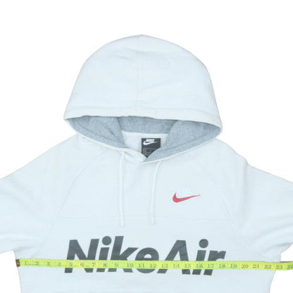 Mens UK Size S Nike White Pullover Hoodie
