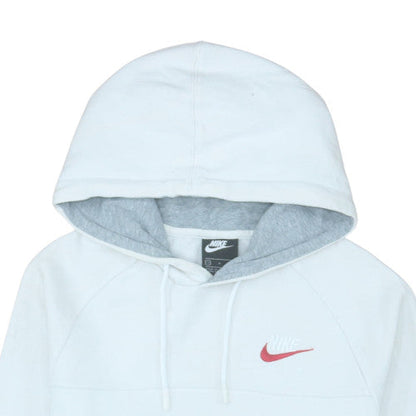 Mens UK Size S Nike White Pullover Hoodie