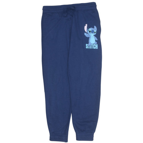 Womens UK Size 10-12 Disney Regular Fit Jogger Blue Trousers