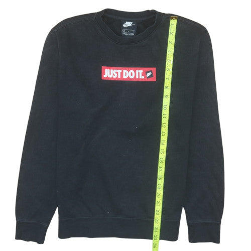 Mens UK Size S Nike Black Pullover Sweatshirt