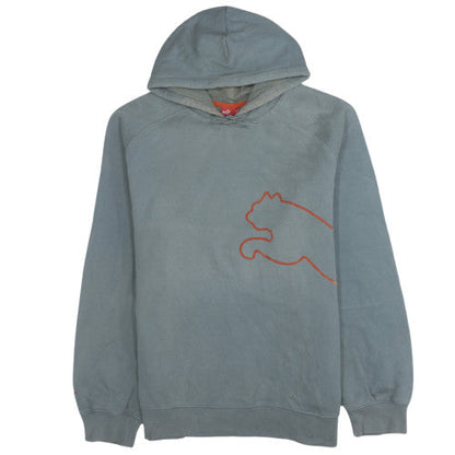 Mens UK Size XL PUMA Grey Pullover Hoodie