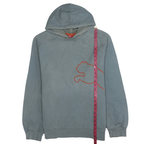 Mens UK Size XL PUMA Grey Pullover Hoodie