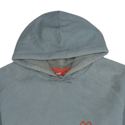 Mens UK Size XL PUMA Grey Pullover Hoodie