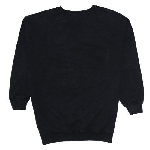 Womens UK Size XS Disney Black Pullover Sweatshirt