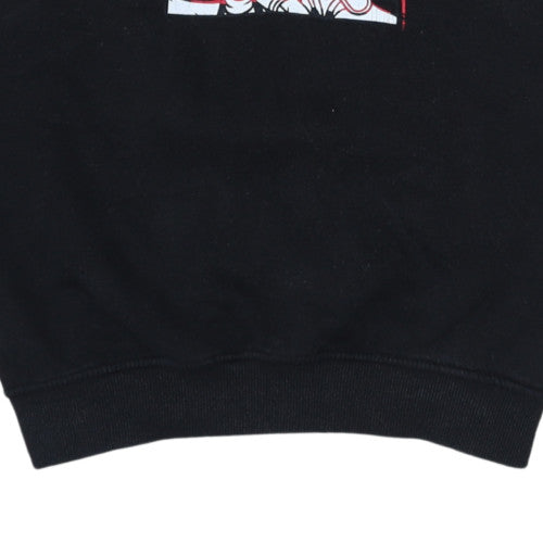 Womens UK Size XS Disney Black Pullover Sweatshirt