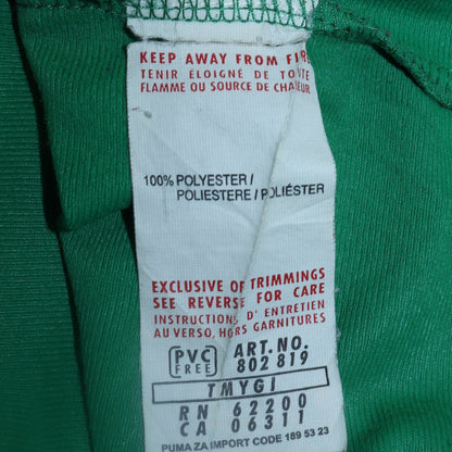 Mens UK Size L PUMA Green Football Jacket