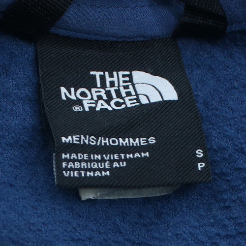 Mens UK Size S The North Face Blue Henley Sweatshirt
