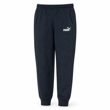 Puma Men's Black Jogger Sweatpants Fleece Regular Fit Size S