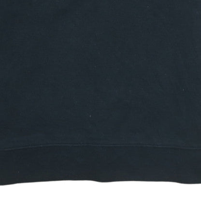 Jordan Boys Black 15-16 Years Pullover Sweatshirt with Logo Embroidery