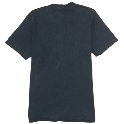 Adidas Men's Black Trefoil Logo Graphic Cotton T-Shirt M
