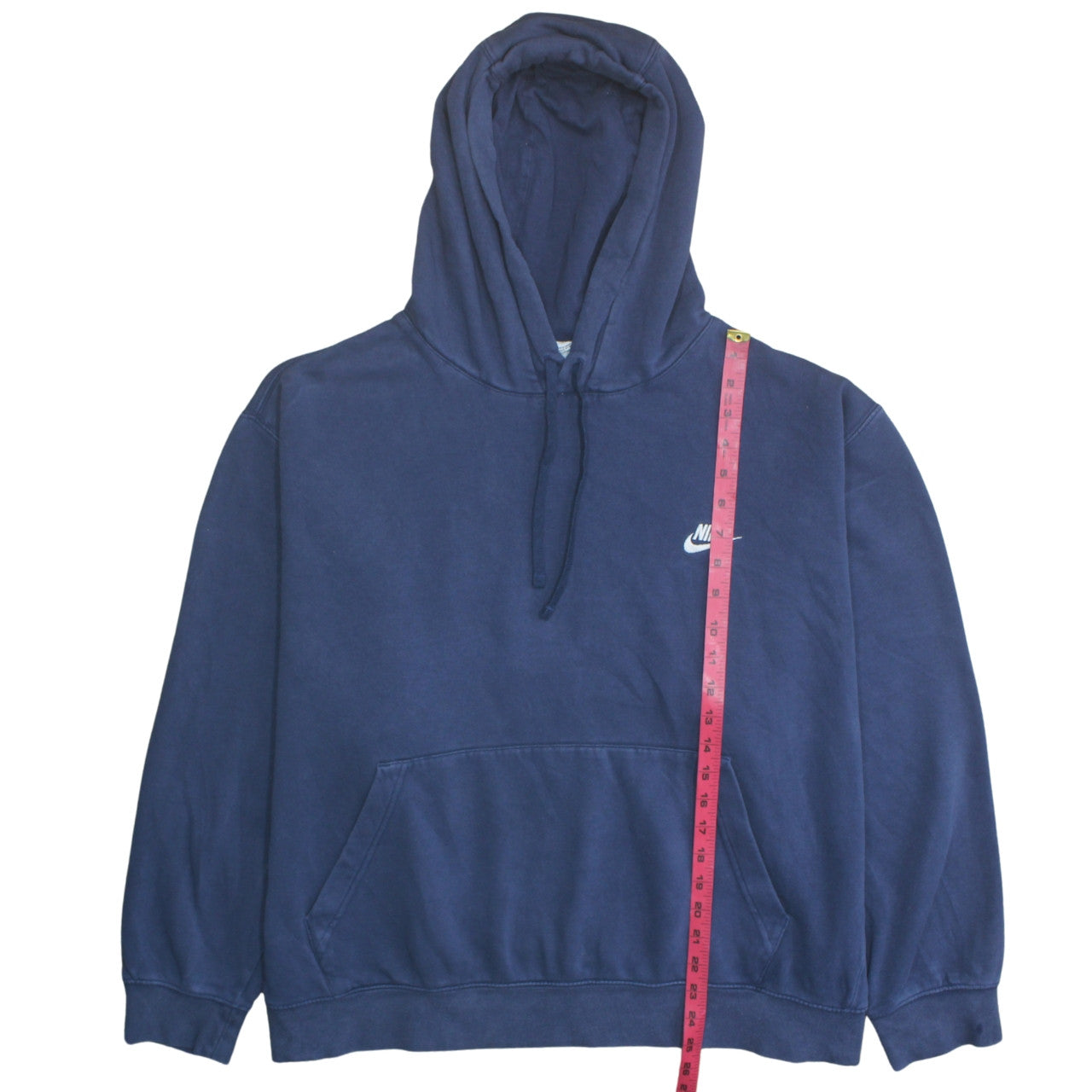 Womens UK Size 2XL Nike Blue Pullover Hoodie