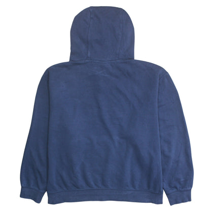 Womens UK Size 2XL Nike Blue Pullover Hoodie