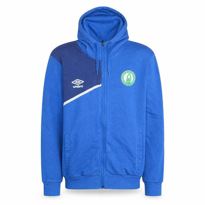 Mens UK Size M Umbro Blue Full Zip Hoodie