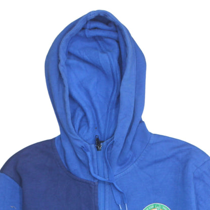 Mens UK Size M Umbro Blue Full Zip Hoodie