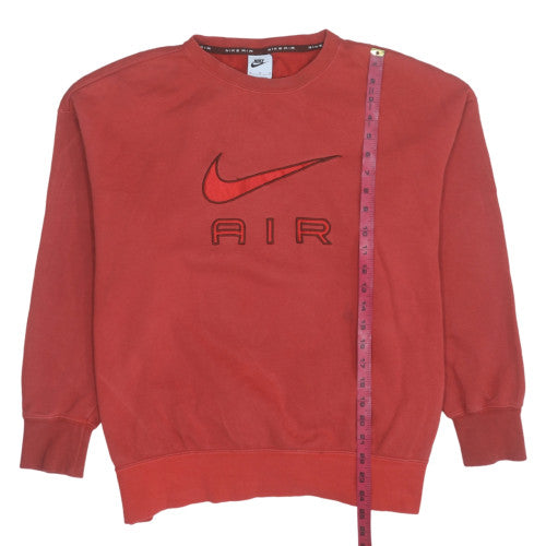 Womens UK Size M Nike Red Pullover Sweatshirt