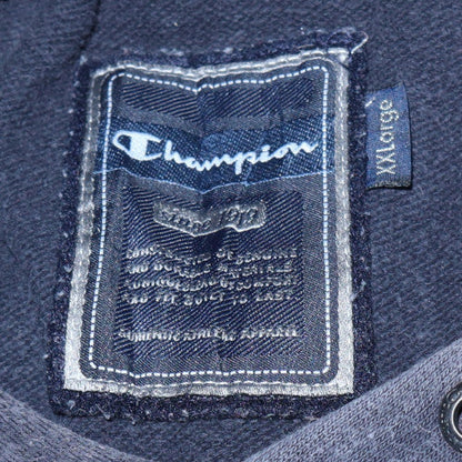 Womens UK Size M Champion Blue Pullover Hoodie