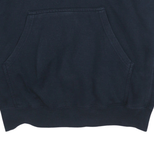 Womens UK Size M Champion Blue Pullover Hoodie