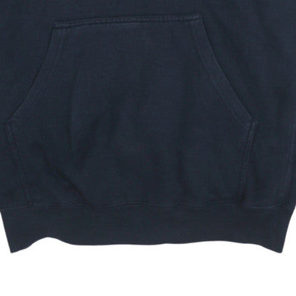 Womens UK Size M Champion Blue Pullover Hoodie