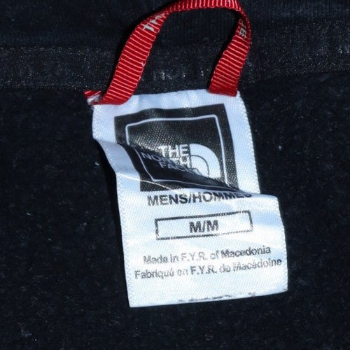 Mens UK Size M The North Face Black Pullover Hoodie