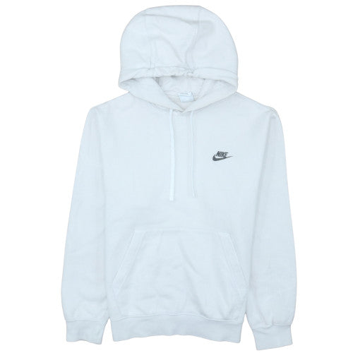 Mens UK Size S Nike White Pullover Hoodie