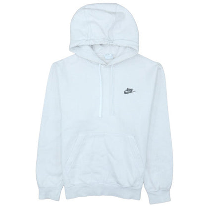Mens UK Size S Nike White Pullover Hoodie