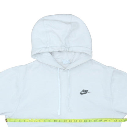 Mens UK Size S Nike White Pullover Hoodie