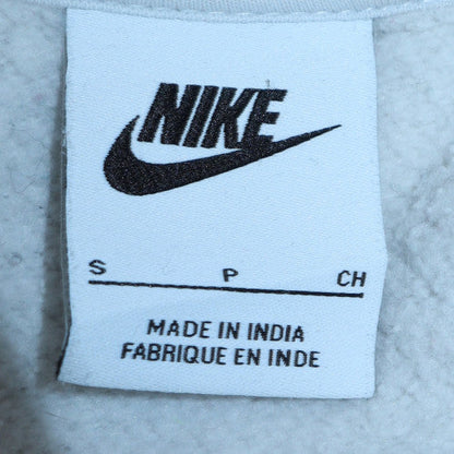 Mens UK Size S Nike White Pullover Hoodie