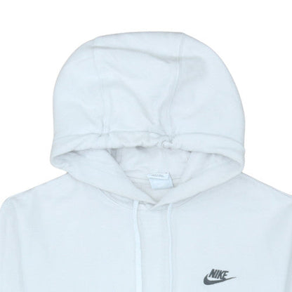 Mens UK Size S Nike White Pullover Hoodie