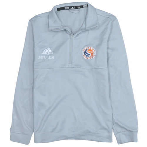 Mens UK Size M adidas Grey Pullover Sweatshirt