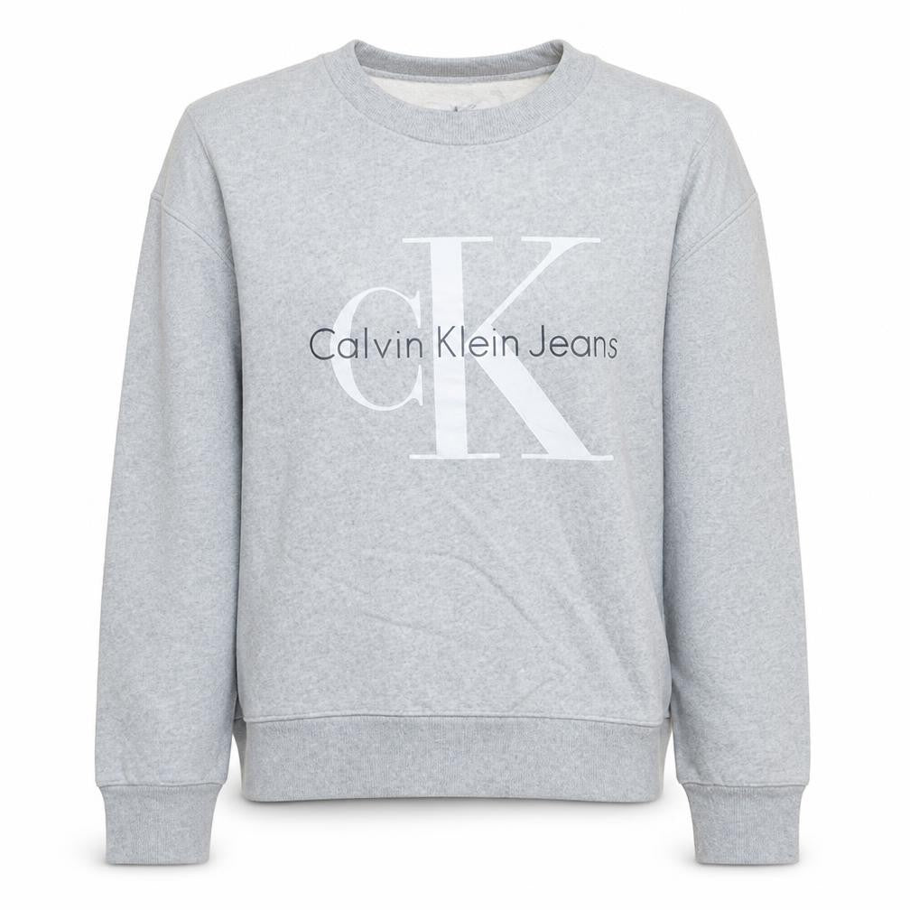 Mens UK Size M Calvin Klein Jeans Grey Pullover Sweatshirt