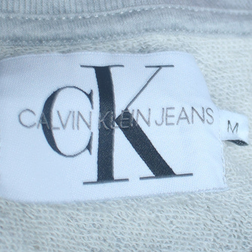 Mens UK Size M Calvin Klein Jeans Grey Pullover Sweatshirt