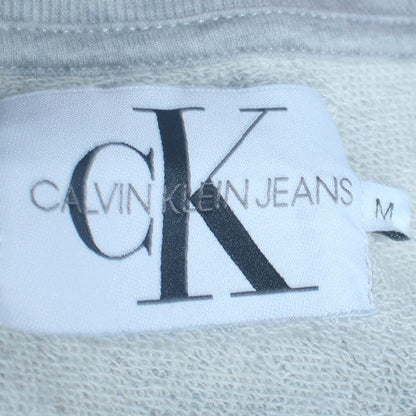 Mens UK Size M Calvin Klein Jeans Grey Pullover Sweatshirt