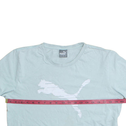 Mens UK Size M PUMA Blue  T-Shirt