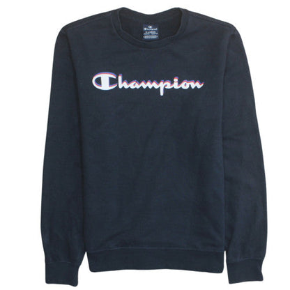 Champion Boys Black Crew Neck Pullover Sweatshirt 13-14 Years