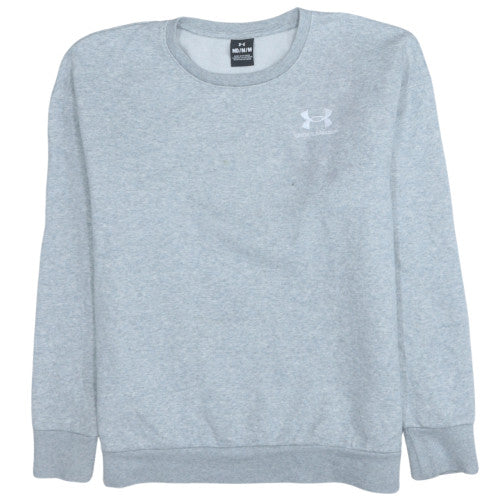 Mens UK Size M Under armour Grey Pullover Sweatshirt