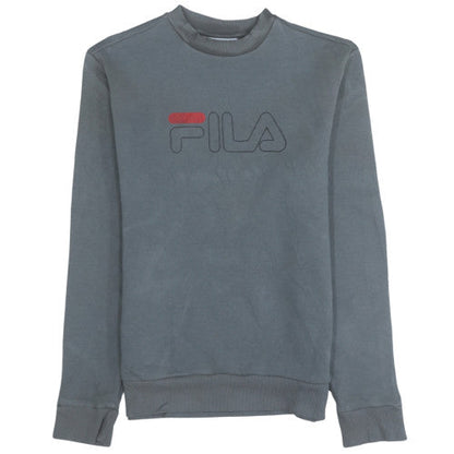 Mens UK Size XS FILA Grey Pullover Sweatshirt