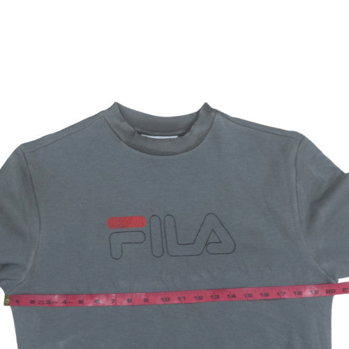 Mens UK Size XS FILA Grey Pullover Sweatshirt