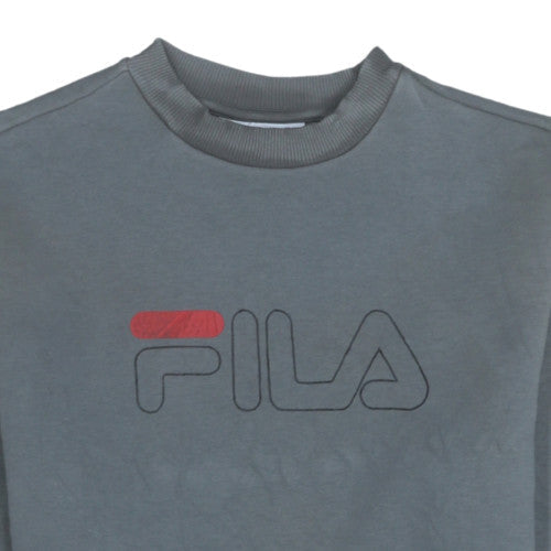 Mens UK Size XS FILA Grey Pullover Sweatshirt