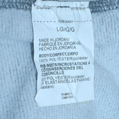 Mens UK Size L Under armour Grey Henley Sweatshirt