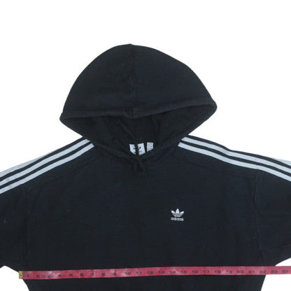 Womens UK Size 8 adidas Black Pullover Hoodie