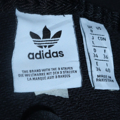 Womens UK Size 8 adidas Black Pullover Hoodie