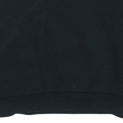 Puma Boys Black Pullover Sweatshirt 15-16 Years Logo Graphic Fleece