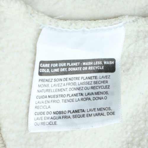 Mens UK Size S Levi's White Pullover Sweatshirt