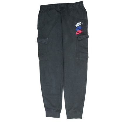Mens UK Size M Nike Regular Fit Jogger Black Trousers