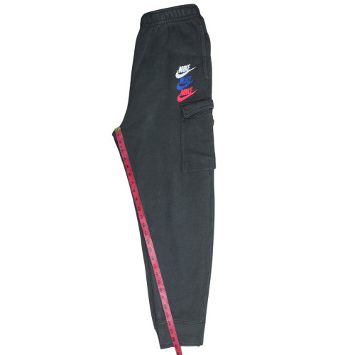 Mens UK Size M Nike Regular Fit Jogger Black Trousers